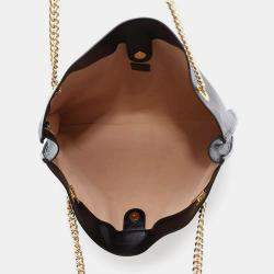Gucci Black Leather Raja Tote Bag