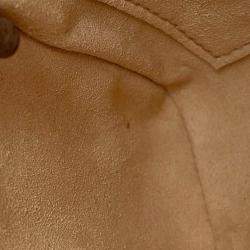 Pre Owned Gucci Disney Gg Supreme Shoulder Bag Donald Duck Beige/Brown Pvc Leather