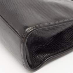 Pre Owned Gucci Black Leather Jackie Bardot Bag