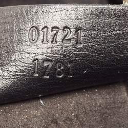 Pre Owned Gucci Black Leather Jackie Bardot Bag