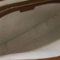 Gucci Beige Blue Fabric Jumbo GG Messenger Bag