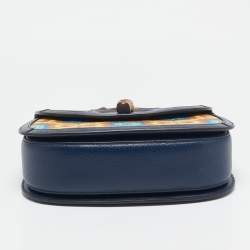 Gucci Multicolor Kaleidoscope GG Supreme Canvas and Leather Medium Bamboo 1947 Top Handle Bag