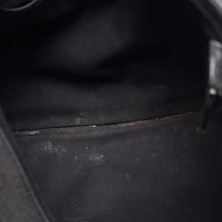 Gucci Black Canvas Large Abbey D-Ring Hobo