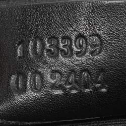 Pre Owned Gucci Black GG Canvas Pochette Bag