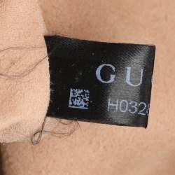 مملوكة مسبقًا Gucci Brown/Beige GG Canvas and Leather Horsebit 1955 Drawstring Bucket Bag