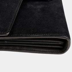 Gucci Black Suede Dionysus Mini Chain Crossbody Bag