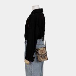 مملوكة مسبقًا Gucci GG Supreme Canvas Horsebit 1955 Mini Crossbody Bag