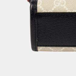 Gucci GG Coated Canvas/Leather Mini Interlocking Tote Crossbody Bag