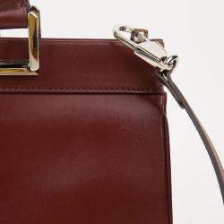 Gucci Burgundy Leather Medium Zumi Tote