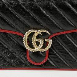Gucci GG Marmont Mini Top Handle Shoulder Bag
