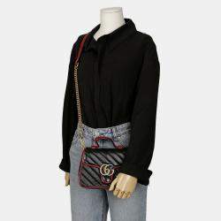 Gucci GG Marmont Mini Top Handle Shoulder Bag