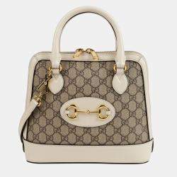 Gucci Horsebit 1955 Small Top Handle Tote And Crossbody Bag