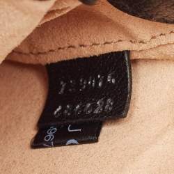 Pre Owned Gucci Black Leather Mini Aphrodite Shoulder Bag