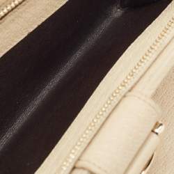 Gucci Beige GG Canvas and Leather Abbey Long Wallet
