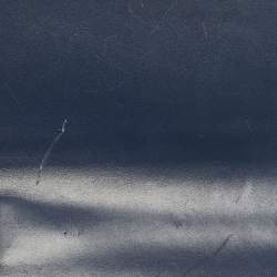 Pre Owned Gucci Navy Blue Guccissima Leather Medium Padlock Shoulder Bag