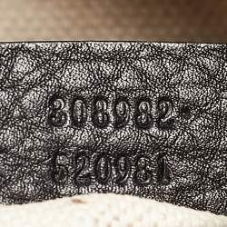 Pre Owned Gucci Black Leather Medium Soho Chain Tote