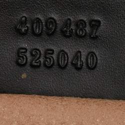 Gucci Black Guccissima Leather Small Padlock Shoulder Bag