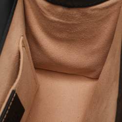 Gucci Black Guccissima Leather Small Padlock Shoulder Bag