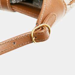 Gucci Brown Canvas Mini GG Supreme Jackie 1961 Crossbody Bag