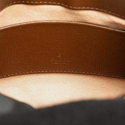 Gucci Brown Canvas Mini GG Supreme Jackie 1961 Crossbody Bag