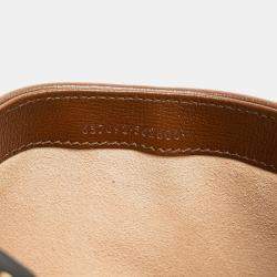 Gucci Brown Canvas Mini GG Supreme Jackie 1961 Crossbody Bag