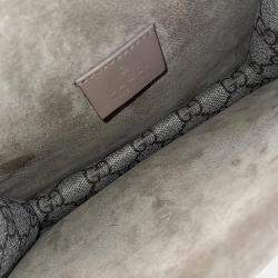 Pre Owned Gucci Beige Canvas Dionysus Crossbody Bag