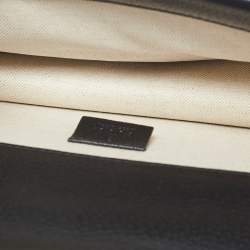 Pre Owned Gucci Black GG Denim Small Dionysus Shoulder Bag