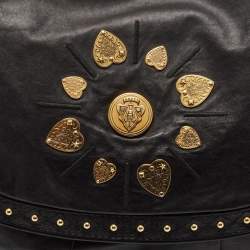 Gucci Black Leather Irina Babouska Hobo