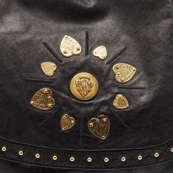 Gucci Black Leather Irina Babouska Hobo