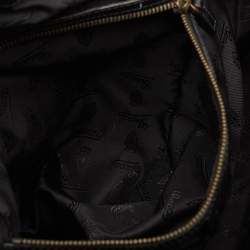 Gucci Black Leather Irina Babouska Hobo