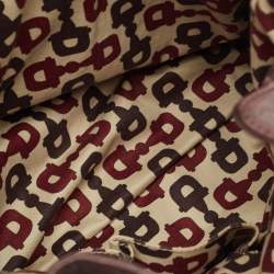 Gucci Dark Brown Guccissima Leather Hysteria Shoulder Bag