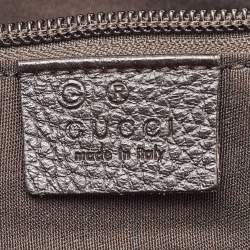 Gucci Brown GG Canvas and Leather Tote