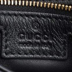 Gucci Black Leather Small Blondie Top Handle Bag