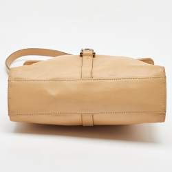 Gucci Beige Leather Jackie Shoulder Bag