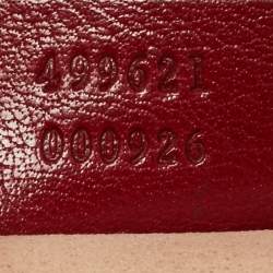 Gucci Red/Blue Suede Small Web Ophidia Shoulder Bag