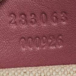 Gucci Pink Guccissima Leather Small Emily Chain Shoulder Bag