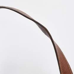 Gucci Navy Blue/Brown Monogram Denim and Leather Tote
