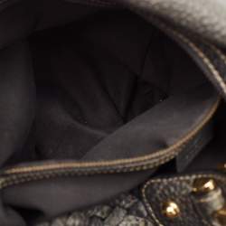 Gucci Dark Grey Leather Medium Pelham Hobo