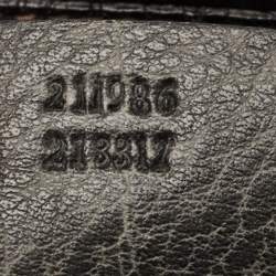 Gucci Dark Grey Leather Medium Pelham Hobo