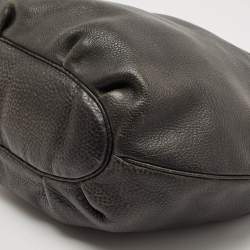 Gucci Dark Grey Leather Medium Pelham Hobo
