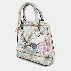Pre Owned Gucci Multicolor Leather 1955 Horsebit Mini Top Handle Bag