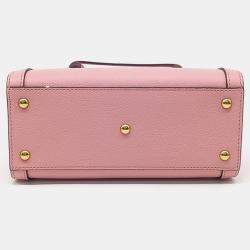 Gucci Pink Leather Diana Tote Bag