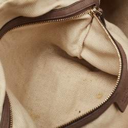 Gucci Grey Leather Large Soho Chain Bag