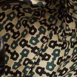 Pre Owned Gucci Black Guccissima Leather Babouska Indy Hobo