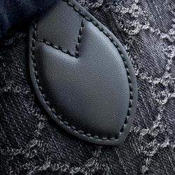 Gucci Ophidia Medium Tote Black Ggdenim Leather
