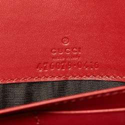 Gucci Tri Color Leather Queen Margaret Wallet on Chain