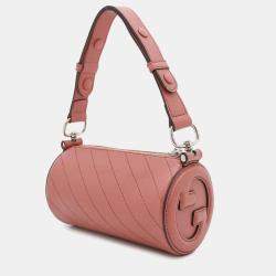 Gucci Pink Leather Blondie Shoulder Bag 