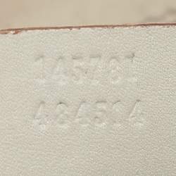 Gucci Cream Guccissima Leather Punch Hobo