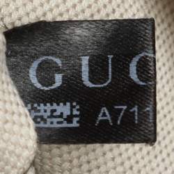 مملوكة مسبقًا Gucci GG Denim and Leather Medium Sukey Hobo