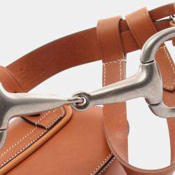 Gucci Brown Leather Mini Bamboo 1947 Belt Bag